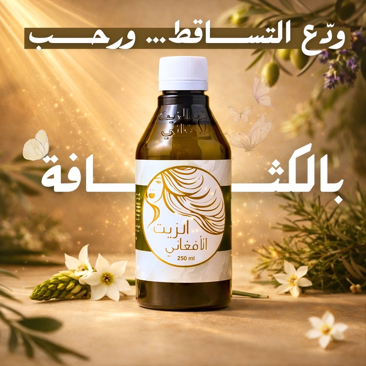 زيت الأفغاني – خلطة طبيعية لتقوية الشعر